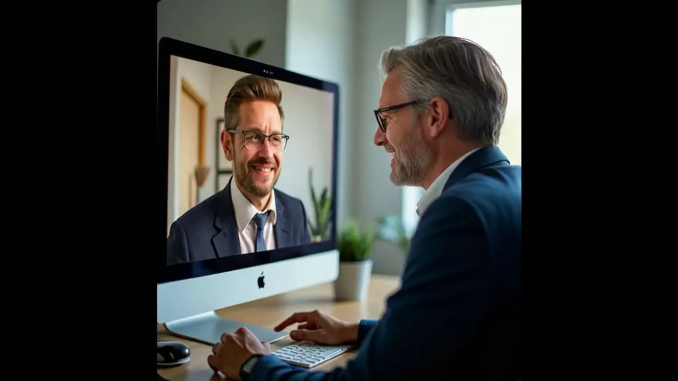 Online-Erstgespräch per Videokonferenz